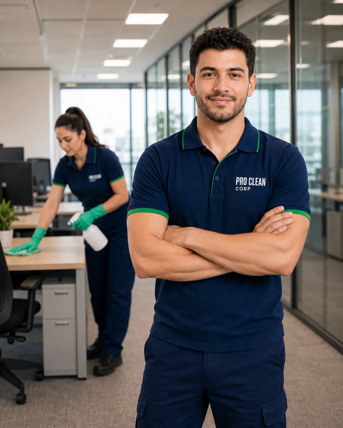 Commercial cleaning Lidcombe - Pro Clean Corp team