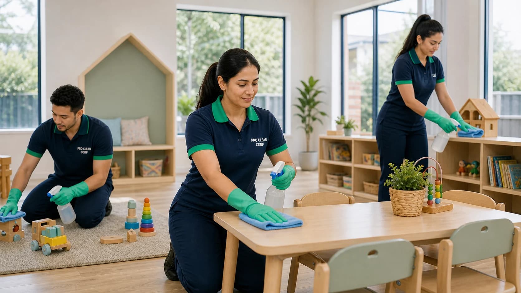Childcare Cleaning commercial cleaning services in Lidcombe