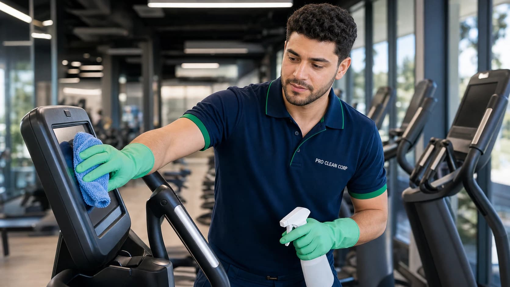 Gym Cleaning commercial cleaning services in Lidcombe