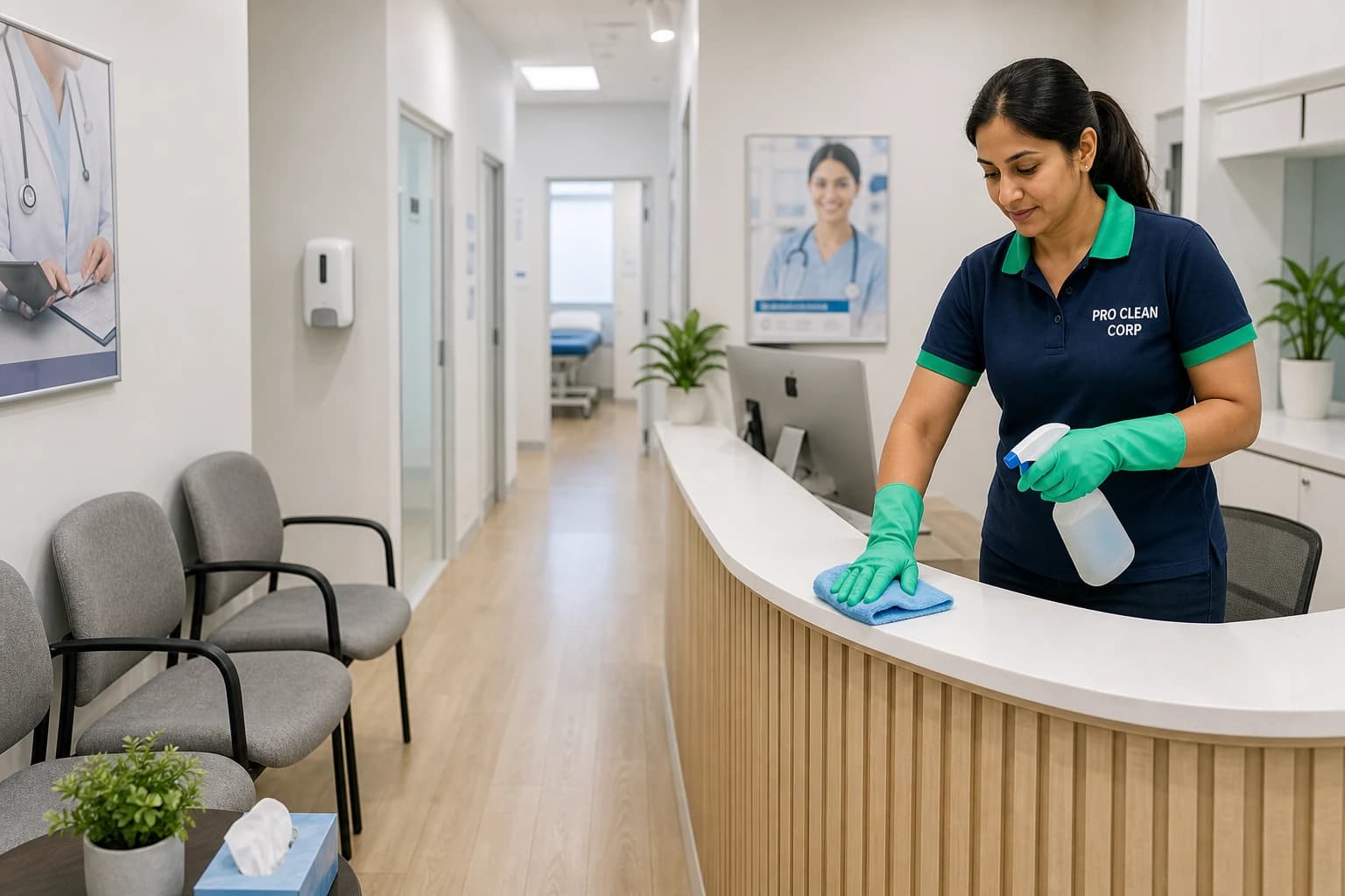 Medical Centre Cleaning commercial cleaning services in Lidcombe